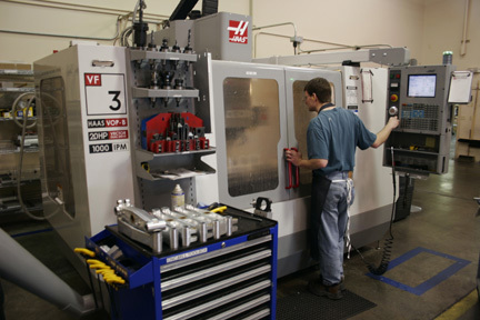 Timberline Tool state of the art manufacturing processes that boost efficiency.