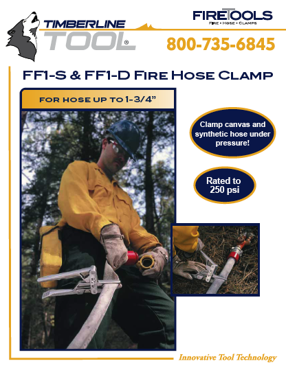 Timberline Tool FF1-D Spec Sheet