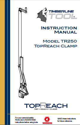 Timberline Tool TR250 Manual 