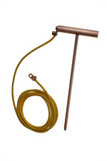 Timberline Tool TCGR accessory 30.5 mm solid copper grounding rod with 305 cm lead